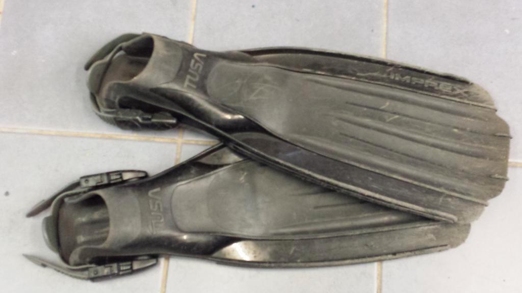 Tusa buiten vinnen, Watersport en Boten, Duiken, Ophalen of Verzenden, Gebruikt, Zwem- of Duikvliezen