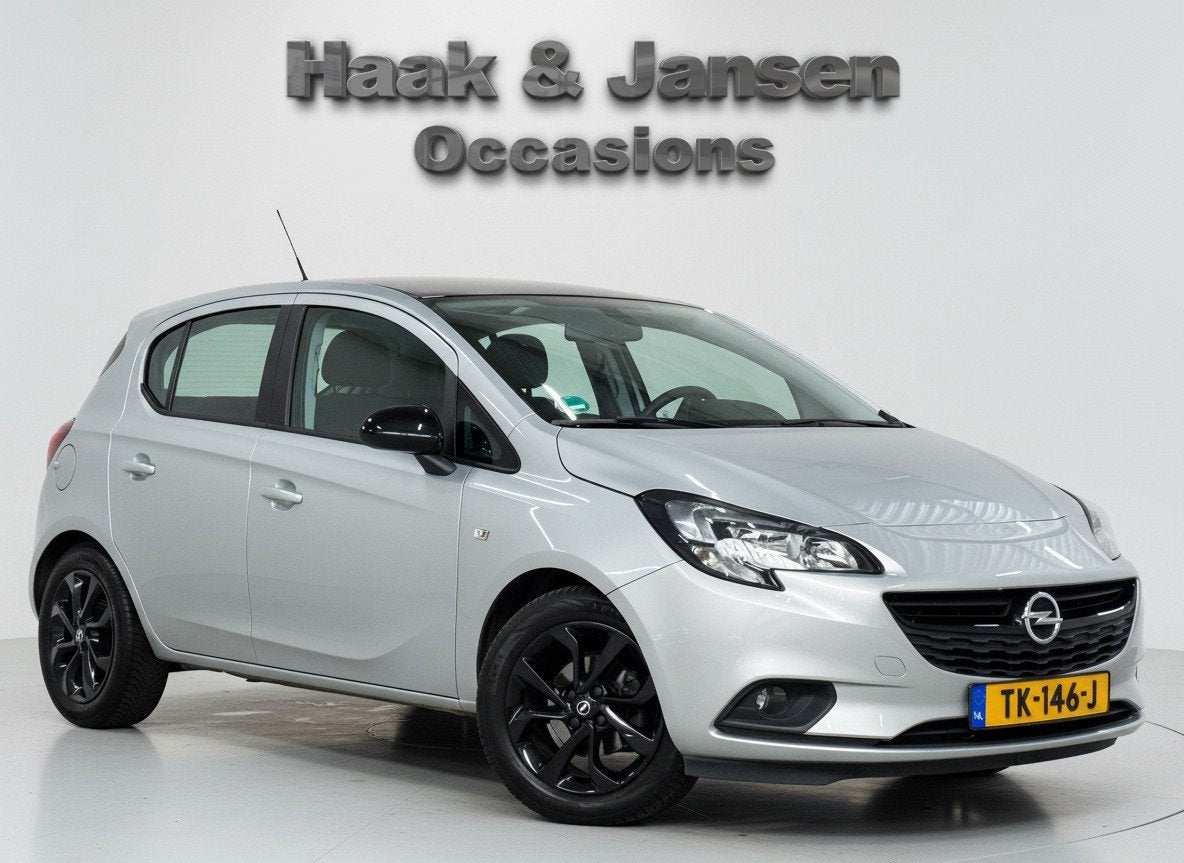 Opel Corsa 1.4 Edition Automaat Cruise Airco, 1063 kg, Gebruikt, 4 cilinders, 49 €/maand