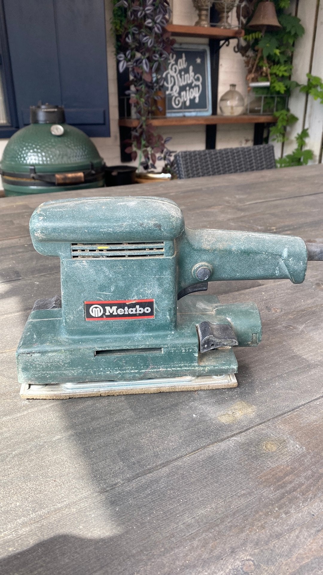 Metabo vlak schuurmachine., Ophalen, Gebruikt, Minder dan 600 watt, Vlakschuurmachine
