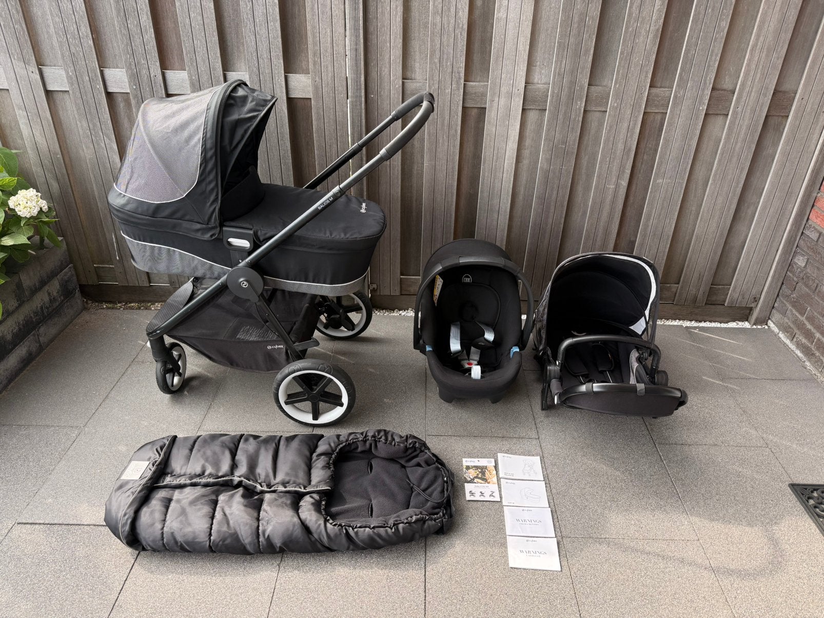 Cybex Balios M kinderwagen 3 in 1 set, Ophalen, Zo goed als nieuw, Combiwagen, Overige merken