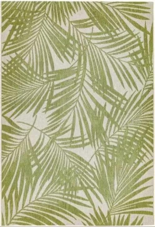 NIEUW! Vloerkleed Eazy Living Patio 80x150cm € 19.99, 100 tot 150 cm, Groen, Nieuw, Rechthoekig