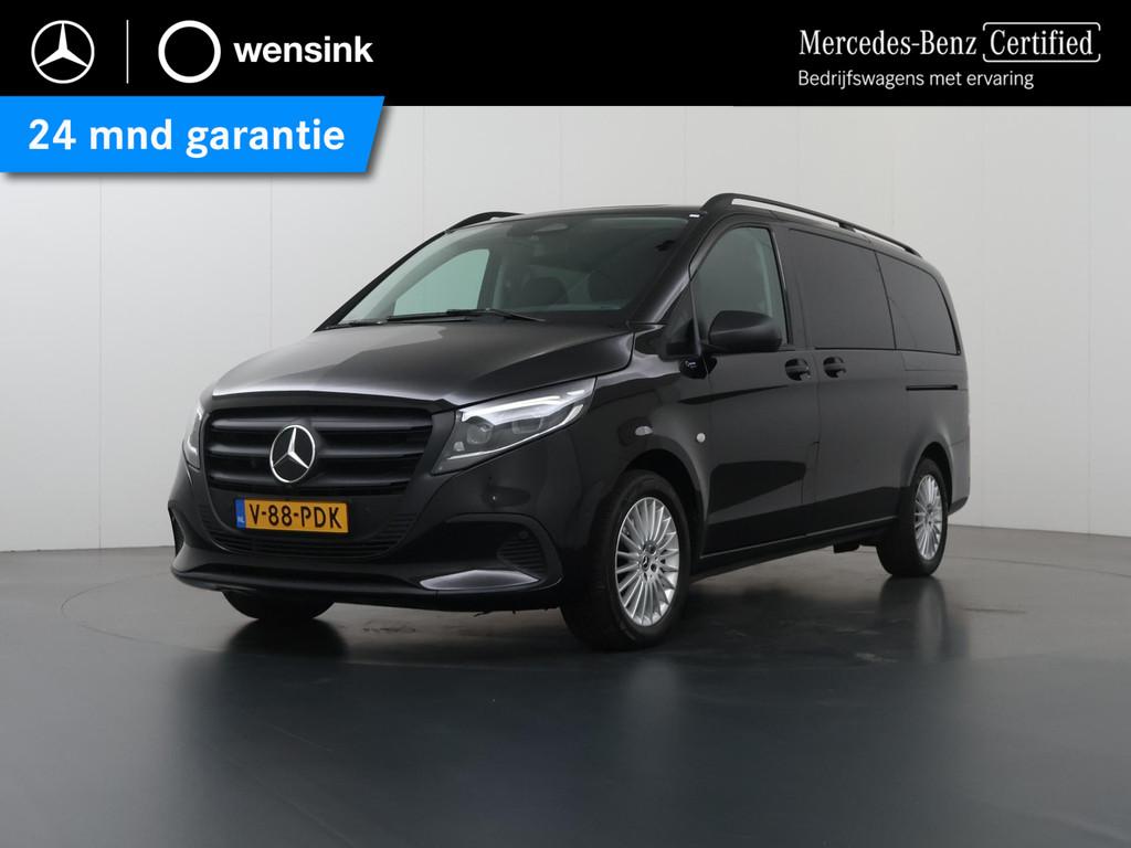 Mercedes-Benz Vito 119 CDI | Aut. | Lang L2 | Dubbele Cabine, Auto's, Bestelauto's, Gebruikt, Euro 6, 2500 kg, Zwart