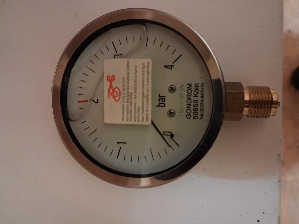 Manometer voor bulk, Auto-onderdelen, Ophalen of Verzenden, Nieuw, Overige merken, Overige Auto-onderdelen