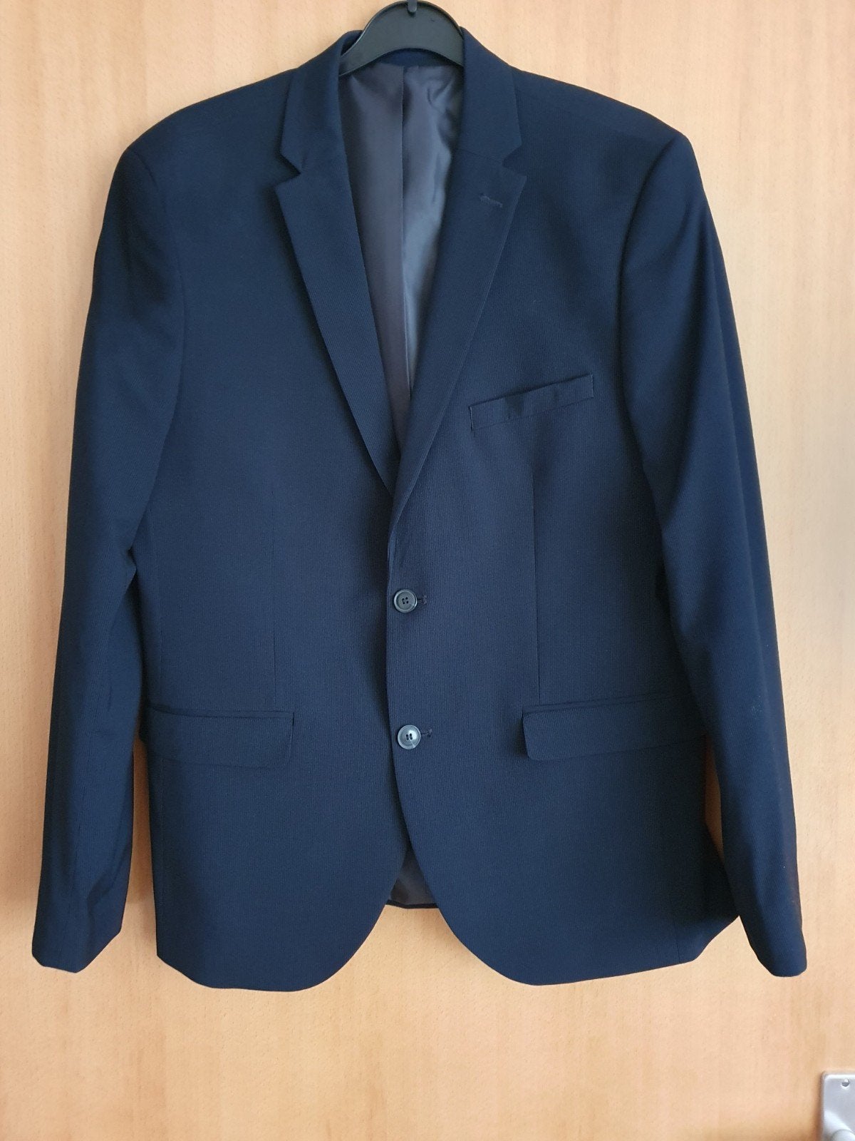 Blauw colbert Angelo Litrico, Kleding | Heren, Ophalen of Verzenden, Zo goed als nieuw, Blauw, Angelo Litrico