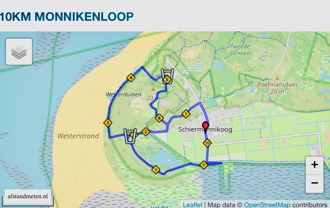 Startbewijs gezocht monnikenloop