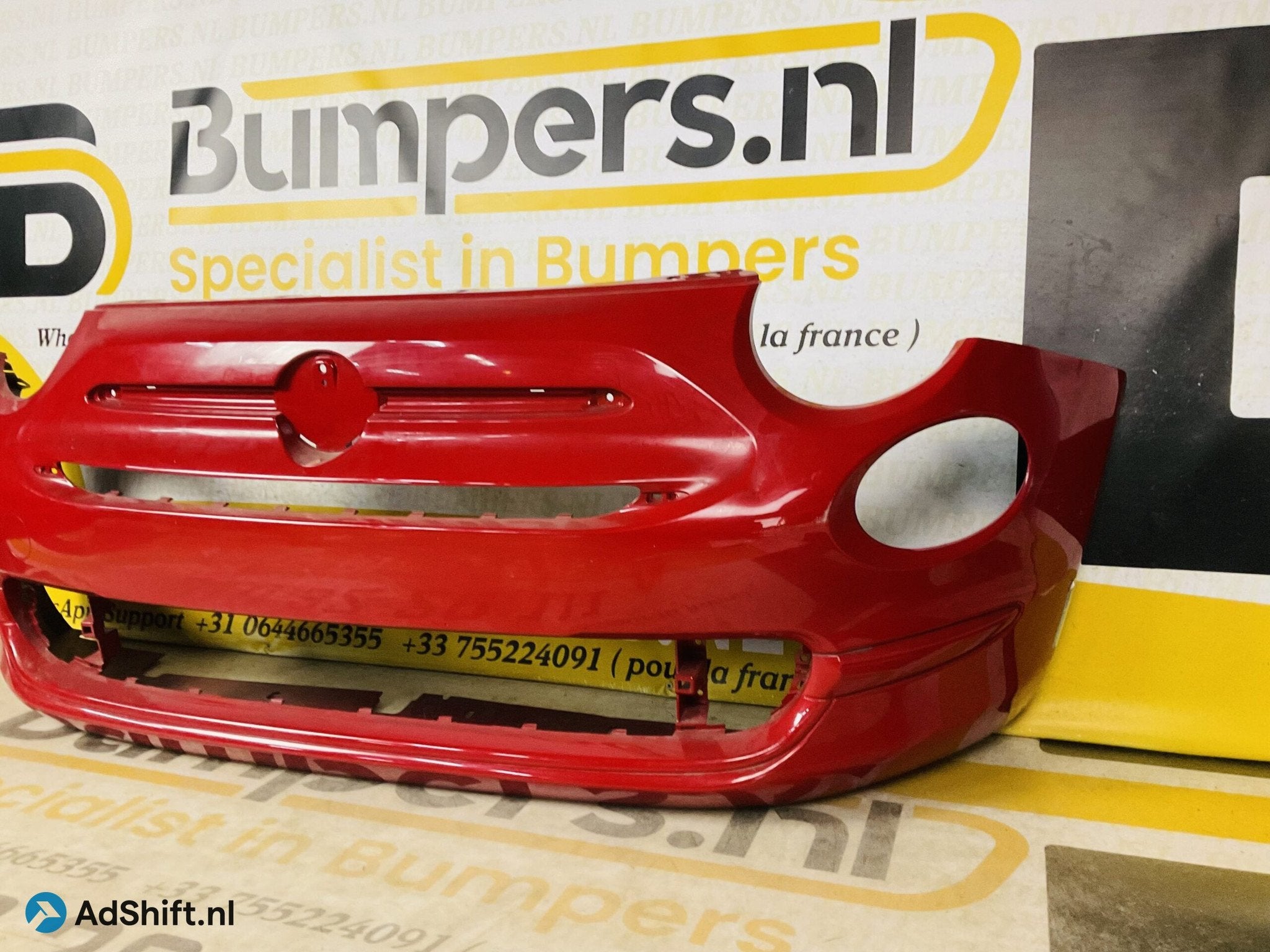 BUMPER Fiat 500 Facelift 2016-2021 VOORBUMPER 2-B3-6761z, Bumper