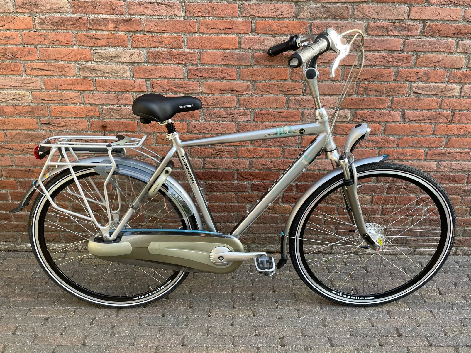 Gazelle Orange Herenfiets., Ophalen, Gebruikt, Versnellingen, Gazelle