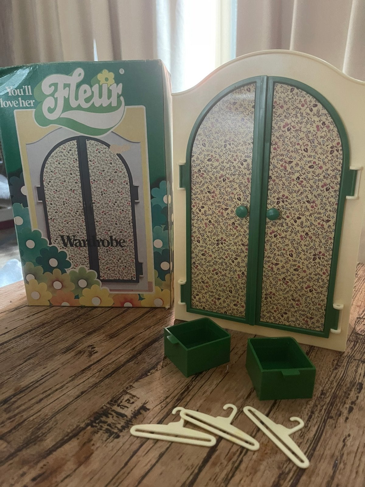 Vintage Fleur Hairdressing Saloon met doos (jaren 70), Ophalen of Verzenden, Zo goed als nieuw