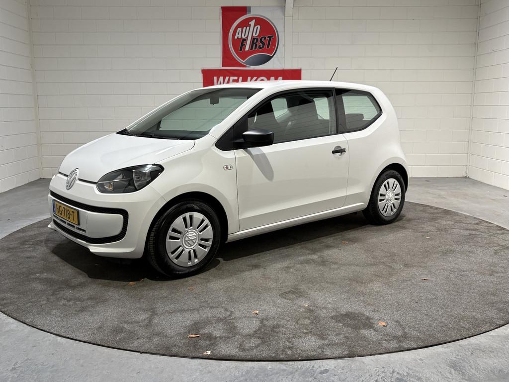 Volkswagen up! 1.0 take up! BlueMotion, Airco, Zuinig Betrou, Voorwielaandrijving, Gebruikt, 840 kg, Wit