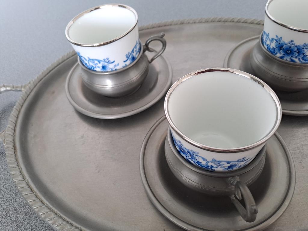 Tinnen servies, Antiek en Kunst, Antiek | Tin, Ophalen