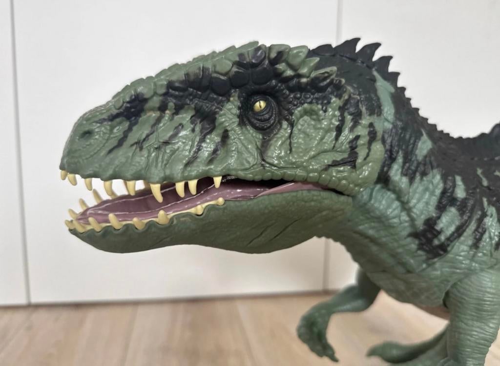 Mattel Jurassic World Giganotosaurus, Ophalen of Verzenden, Zo goed als nieuw, Jongen of Meisje