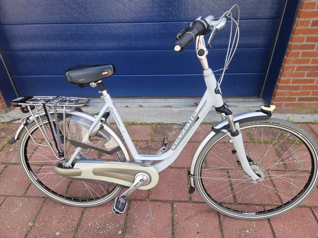 Zeer mooie dames: Gazelle "Orange plus" C7, frame 53 cm, l, Ophalen, 53 tot 56 cm, Versnellingen, Zo goed als nieuw