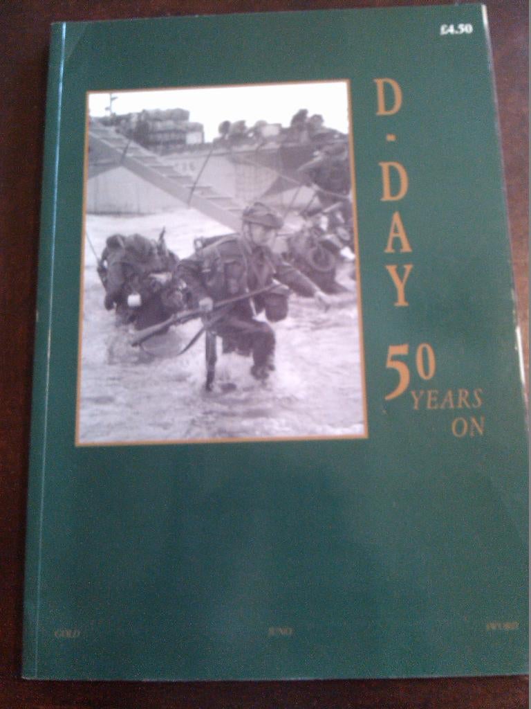 herdenkingsboek D-Day 50 Years On., Ophalen of Verzenden, Tweede Wereldoorlog, Gelezen, Overige onderwerpen