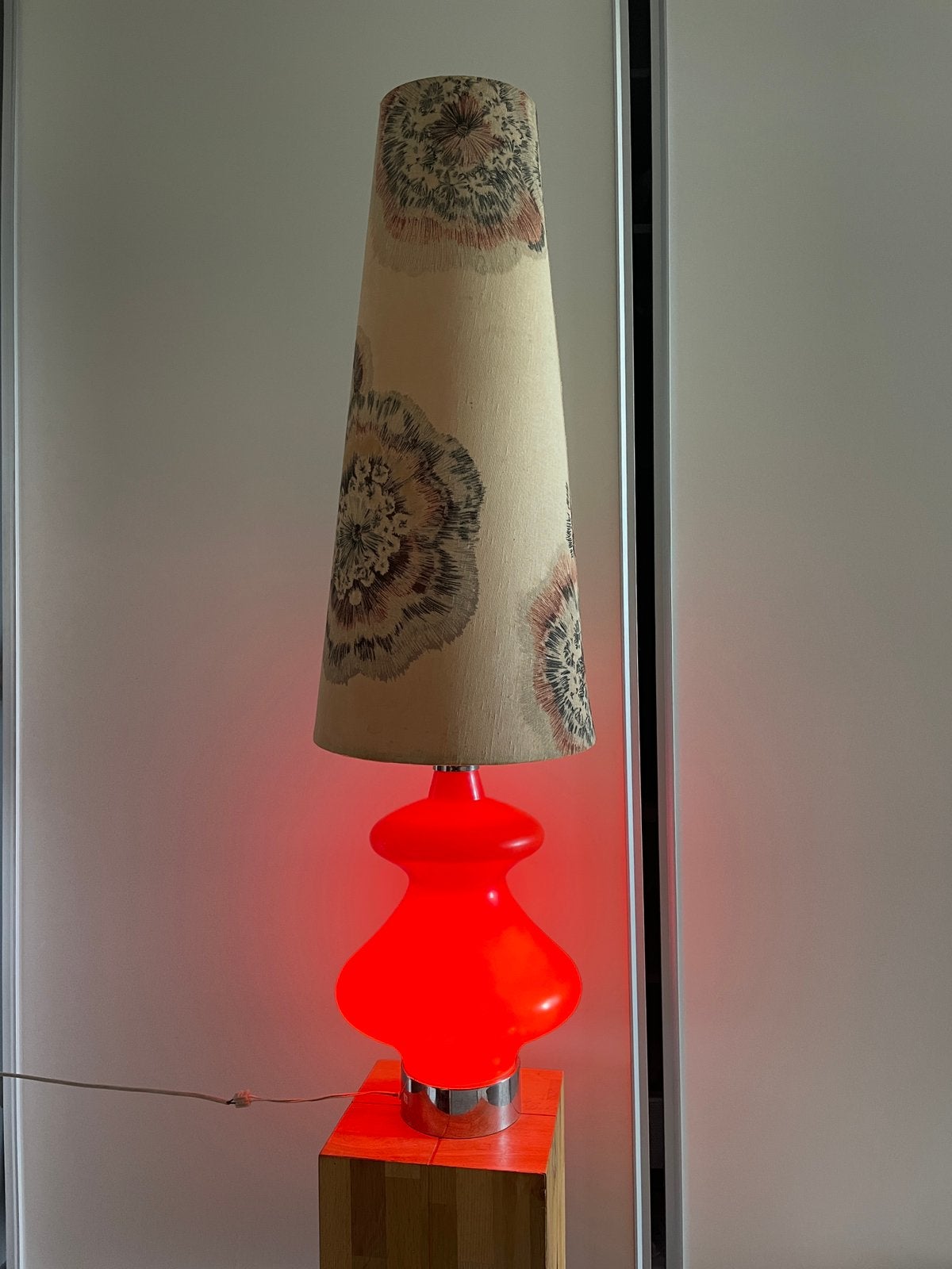 Vintage 70’s lamp met sfeervol licht, Ophalen, Zo goed als nieuw, 150 tot 200 cm