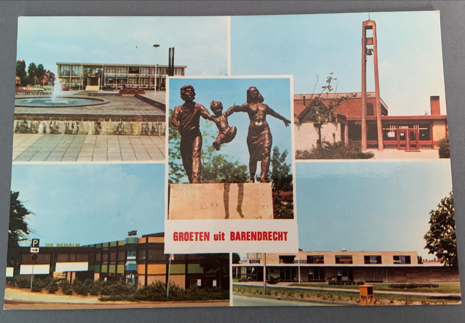 Groeten uit Barendrecht, Verzamelen, Ansichtkaarten | Nederland, Verzenden, 1960 tot 1980, Gelopen, Zuid-Holland