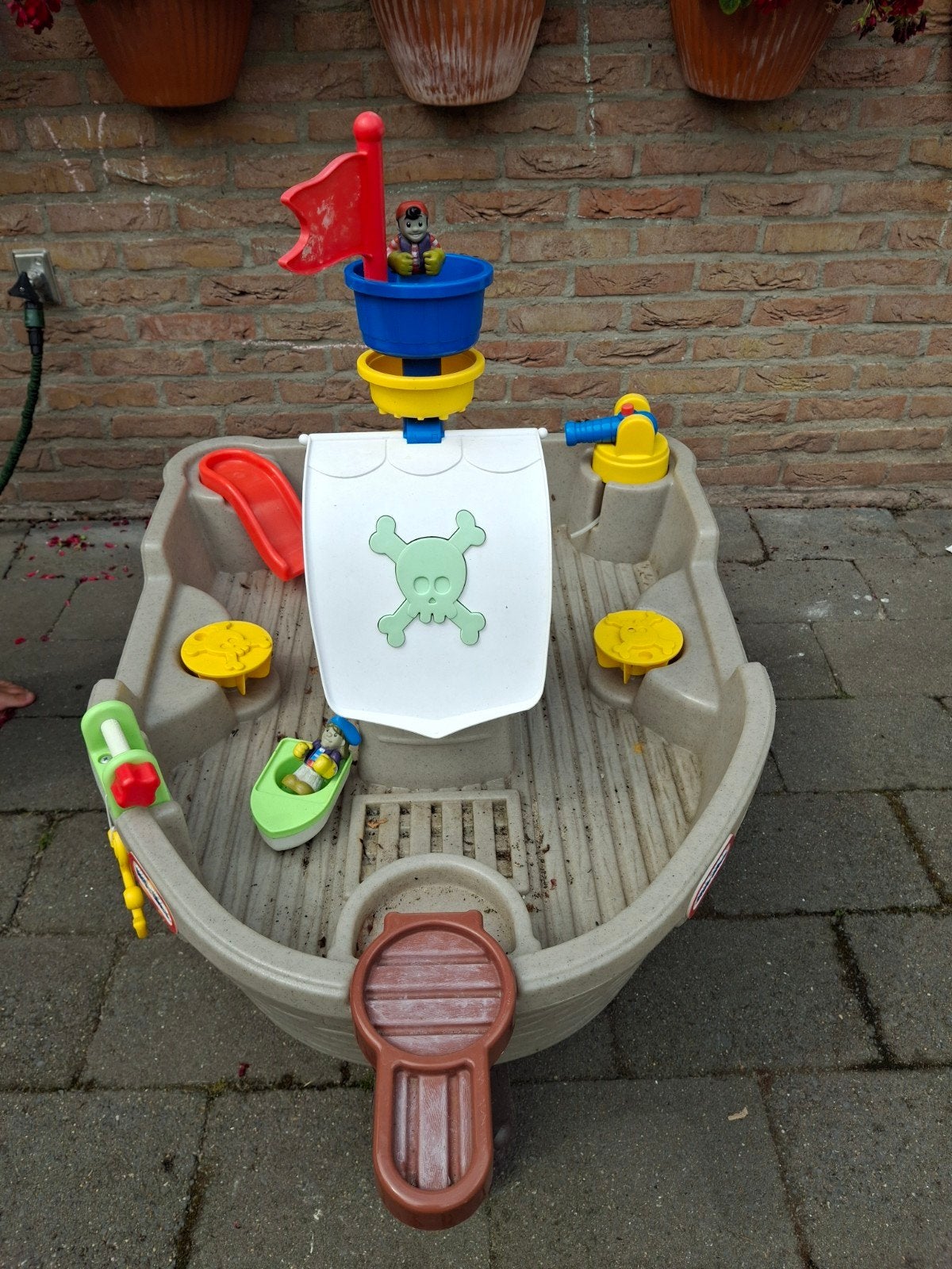 Little tikes watertafel piratenschip, Ophalen, Gebruikt
