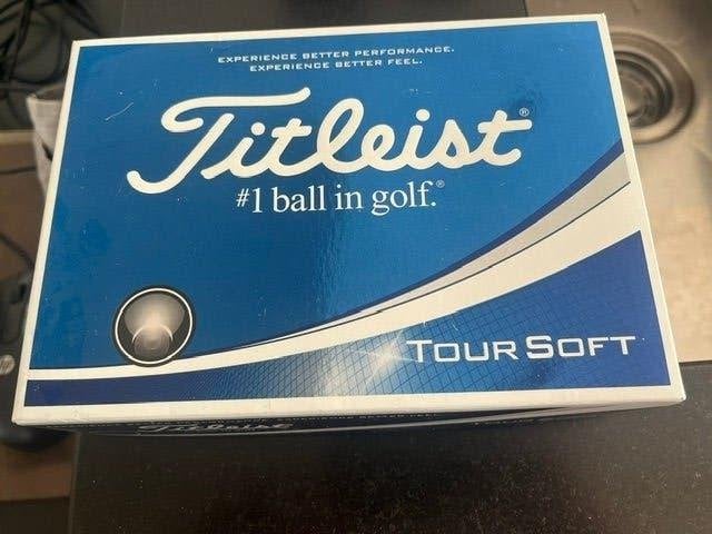 Golfballen Titleist Tour Soft, Ophalen of Verzenden, Nieuw, Bal(len), Overige merken