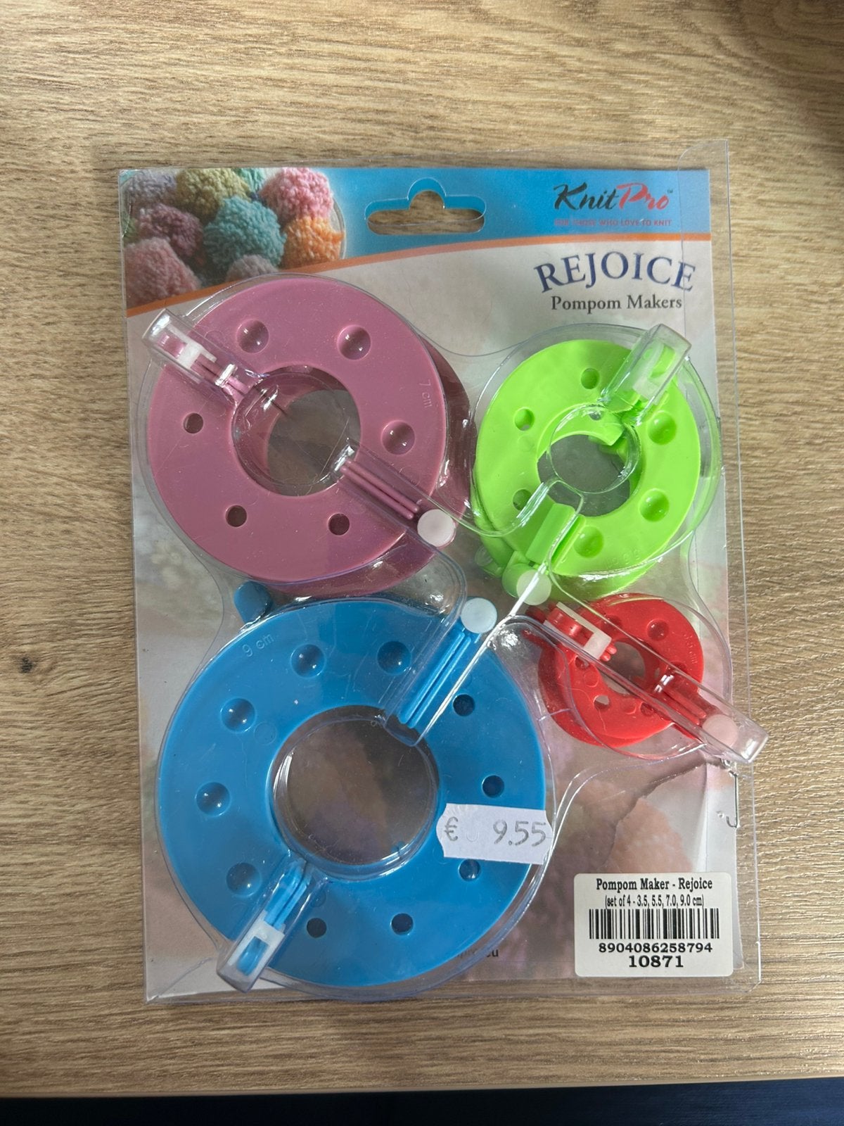 Pompom maker, Ophalen of Verzenden, Zo goed als nieuw, Breien of Haken, Overige typen