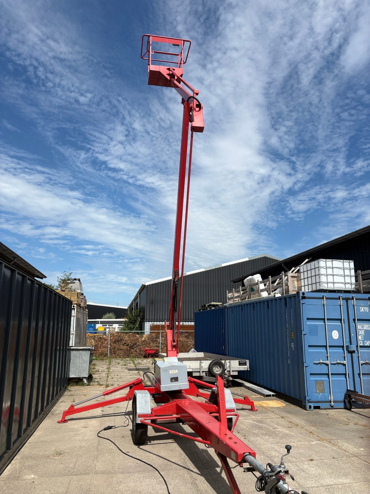 Sky High SKYA-2000 Aanhanger Hoogwerker - Type 1200, Ophalen