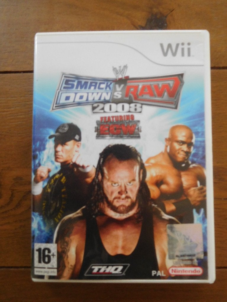Wii spel: Smack down vs Raw, Spelcomputers en Games, Games | Nintendo Wii, Vechten, 1 speler, Ophalen of Verzenden, Zo goed als nieuw