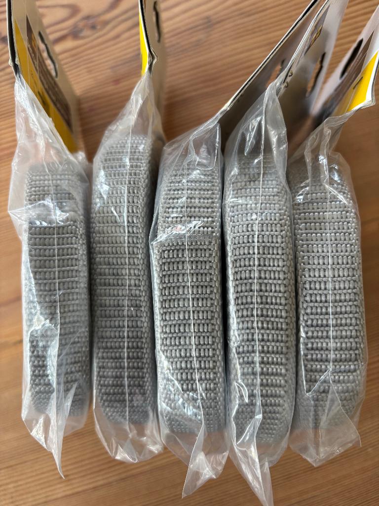 5 rolluik banden, Doe-het-zelf en Verbouw, Rolluiken, Nieuw, 200 cm of meer, Grijs, Ophalen of Verzenden