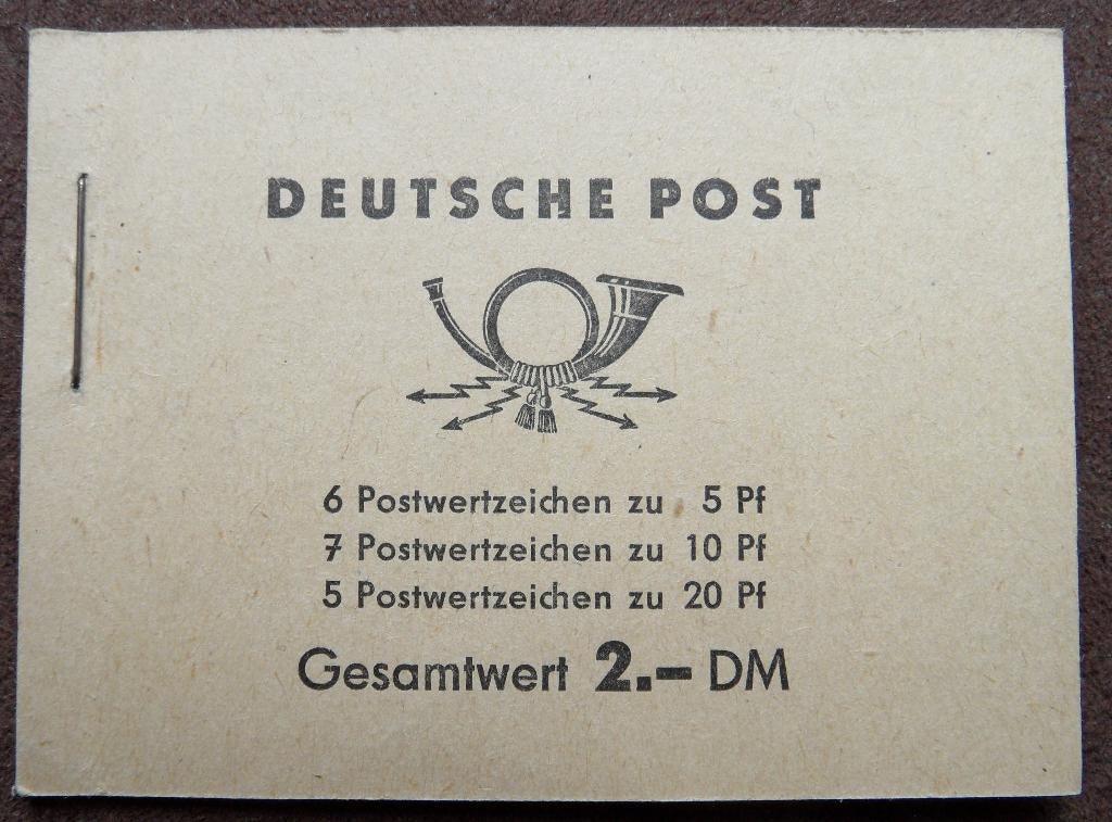 Postzegelboekje Duitsland – Deutsche Post, Postzegels en Munten, Postzegels | Europa | Duitsland, Ophalen of Verzenden, BRD, Postfris