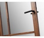 Svedex Binnendeur Nova Design Donker Eiken met Glas, Doe-het-zelf en Verbouw, Ophalen, 80 tot 100 cm, Binnendeur, Nieuw