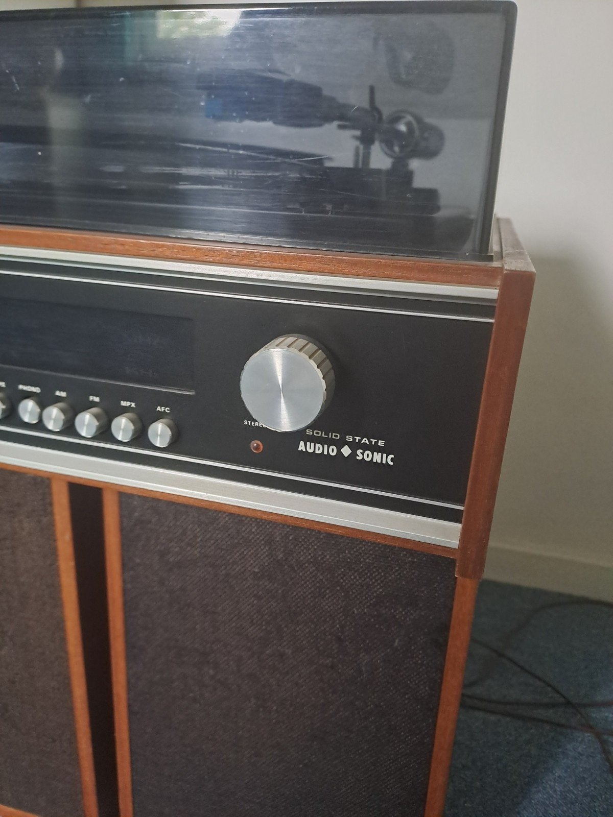 Audio Sonic radio en platenspeler in een., Ophalen