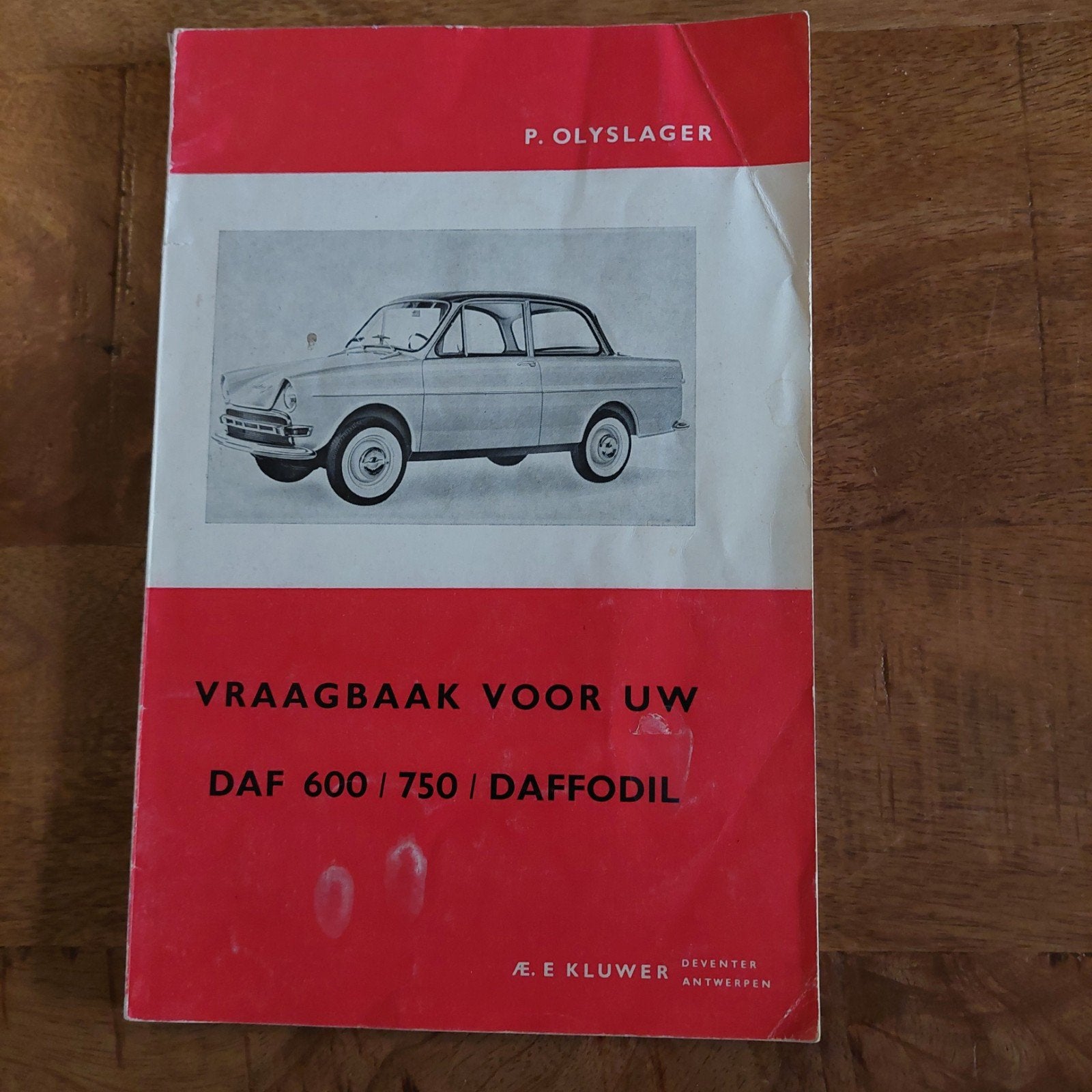 Vraagbaak DAF 600/750/Daffodil - P. Olyslager, Ophalen of Verzenden