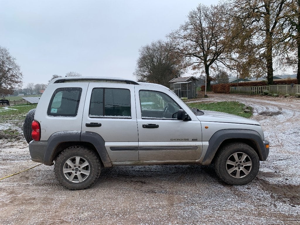 Jeep Cherokee 2.5 crd limited high roof, Auto's, Jeep, Vierwielaandrijving, Particulier, Cherokee, Zilver of Grijs