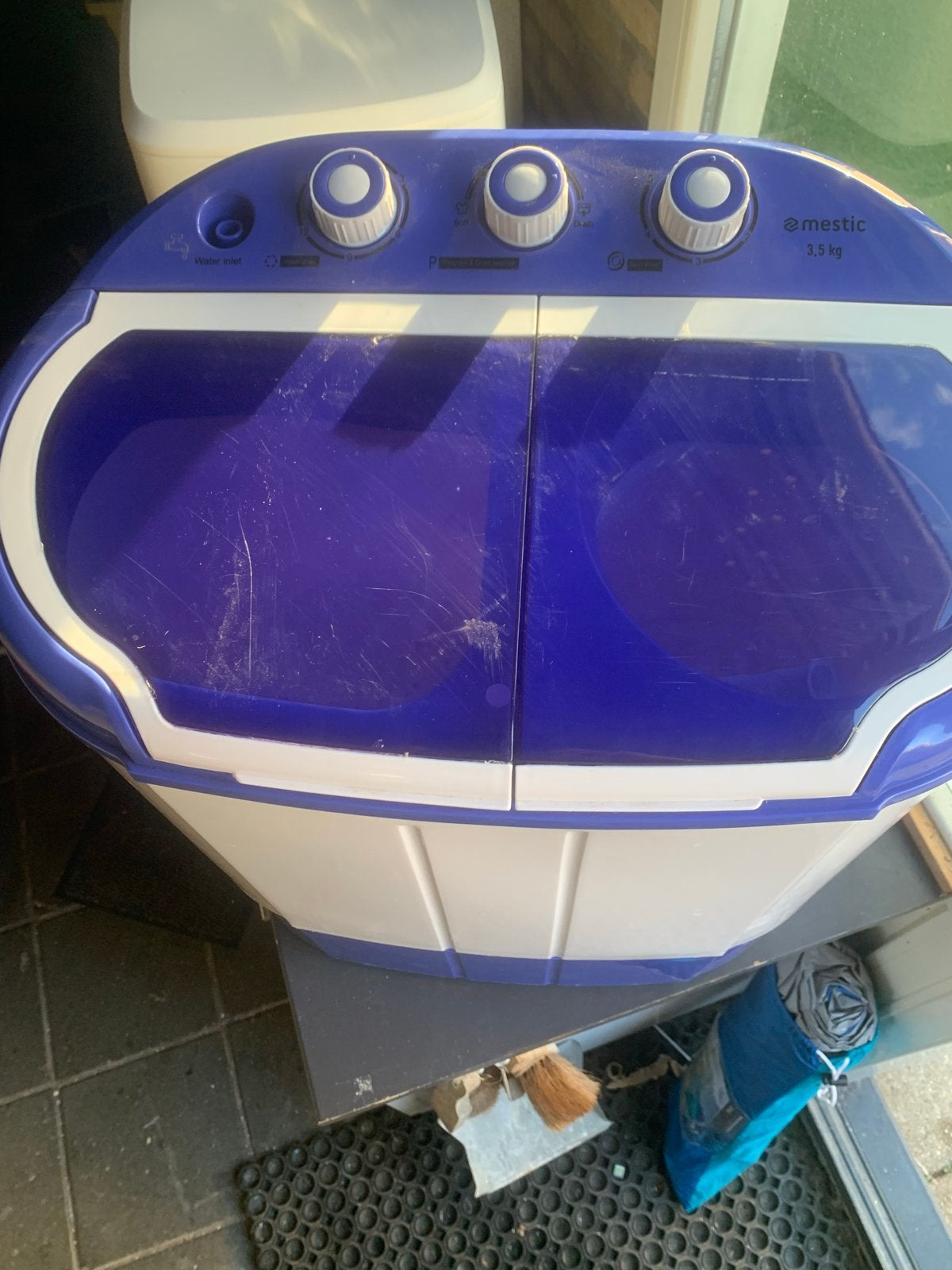 Mestic MW-120 Mini Wasmachine - Compact en Draagbaar, Ophalen of Verzenden, Gebruikt