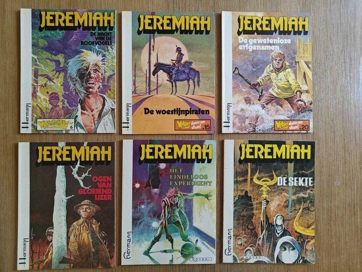 Jeremiah stripboeken - 25 delen, 2HC + aantal 1e drukken, Boeken, Stripboeken, Meerdere stripboeken, Ophalen of Verzenden, Gelezen