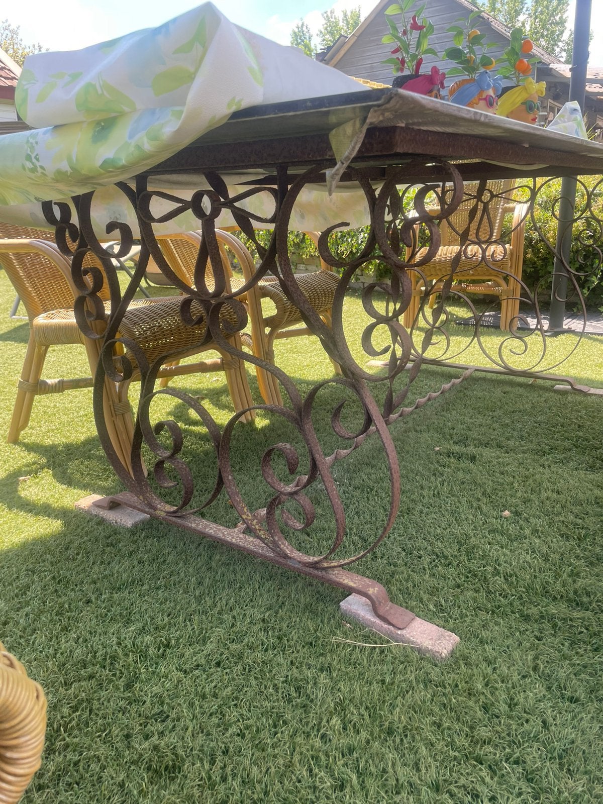 Vintage tafel te koop, Ophalen, Gebruikt