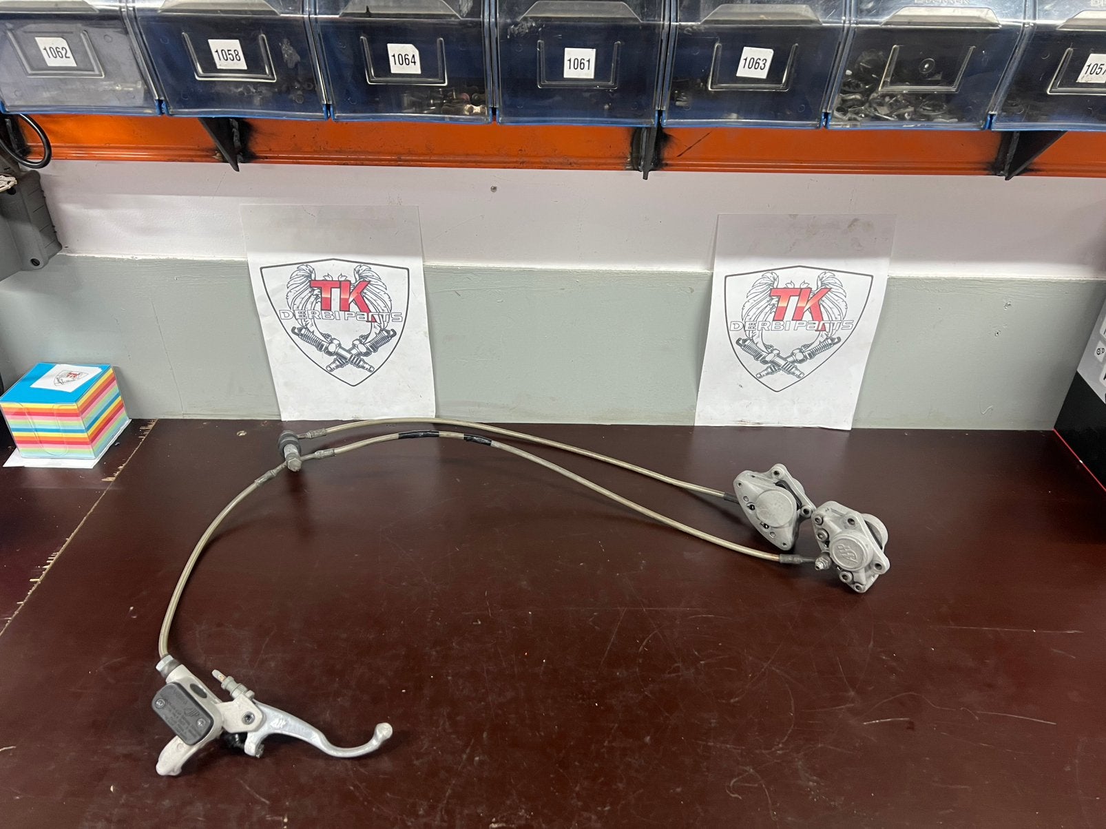 Derbi limited dubbele remmerij gereviseerd, Gereviseerd, Overige typen, Ophalen of Verzenden, Zo goed als nieuw