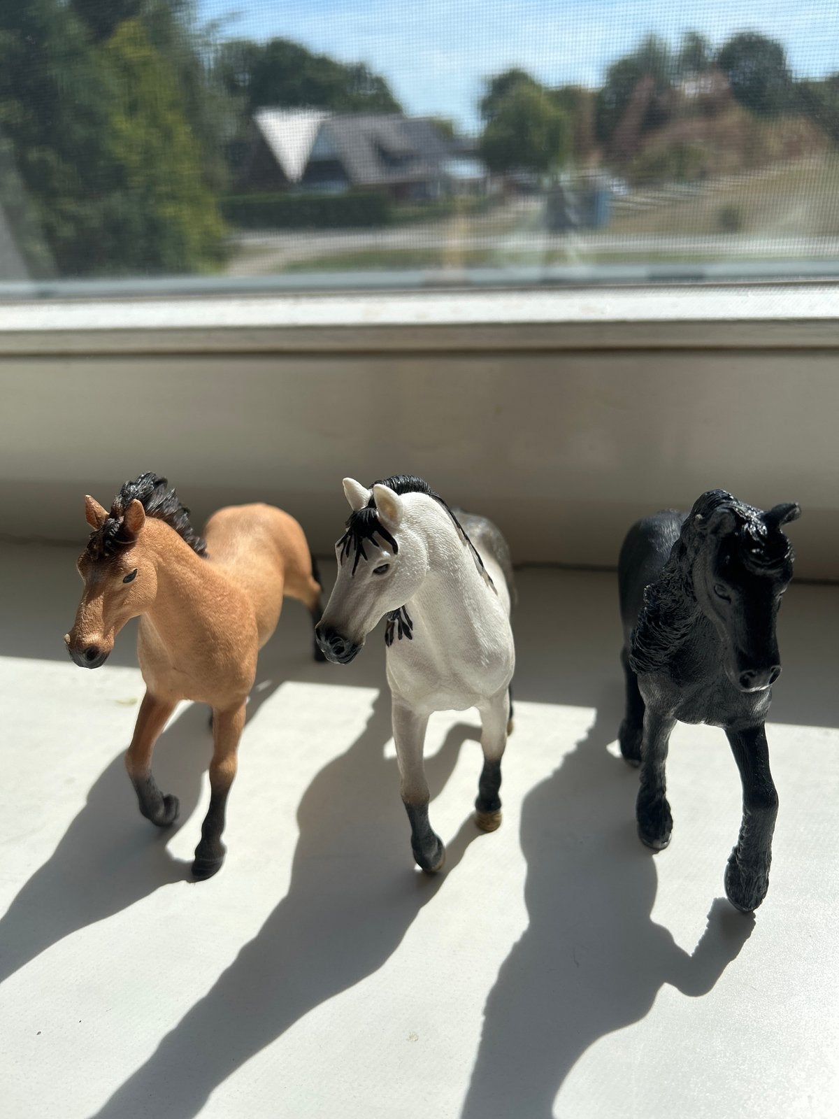 Schleich paardjes - 3 stuks, Ophalen, Gebruikt