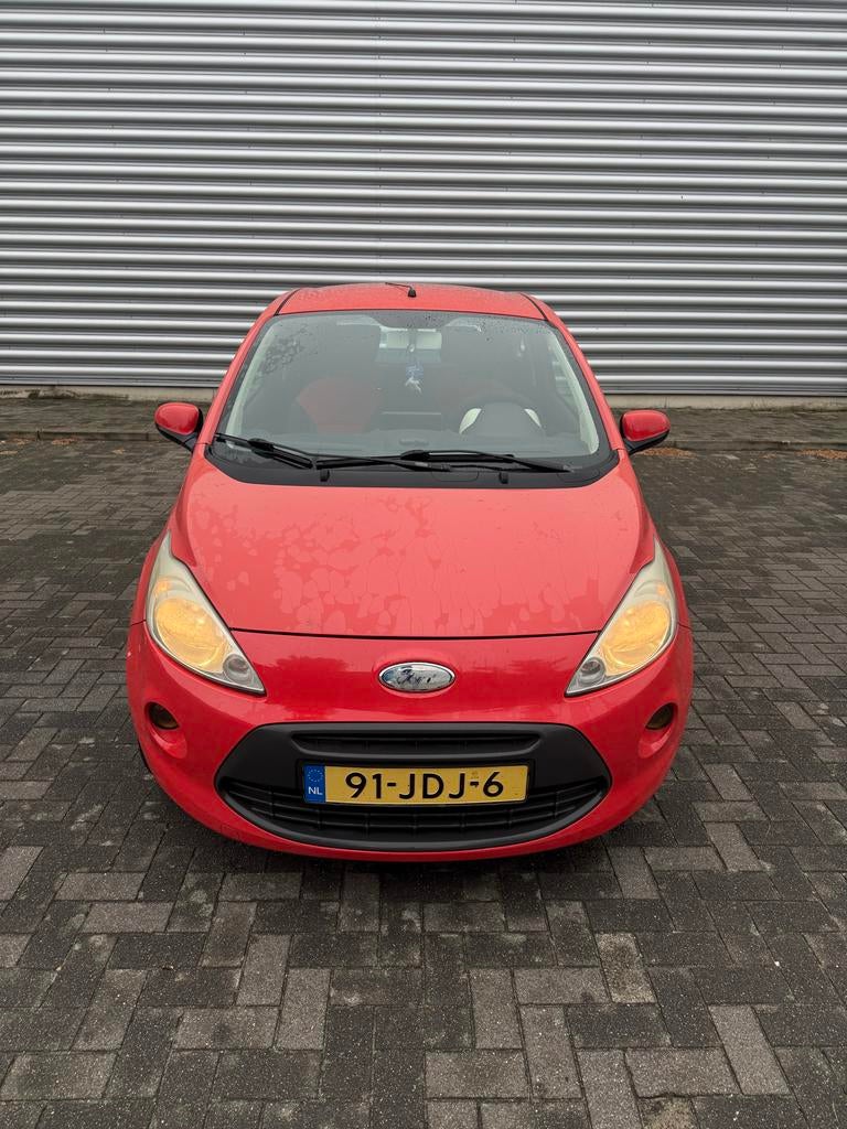Ford Ka 1.2 51KW 2009 Rood, Voorwielaandrijving, 1242 cc, 4 stoelen, Origineel Nederlands