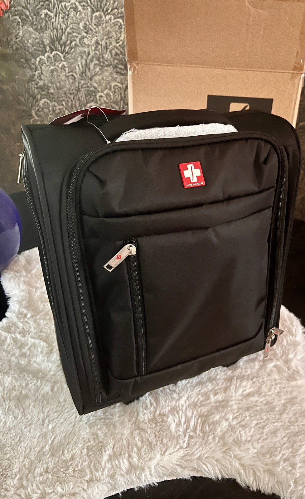 Swiss Traveller Underseater rolkoffertje, Hard kunststof, Nieuw, Minder dan 50 cm, Ophalen of Verzenden