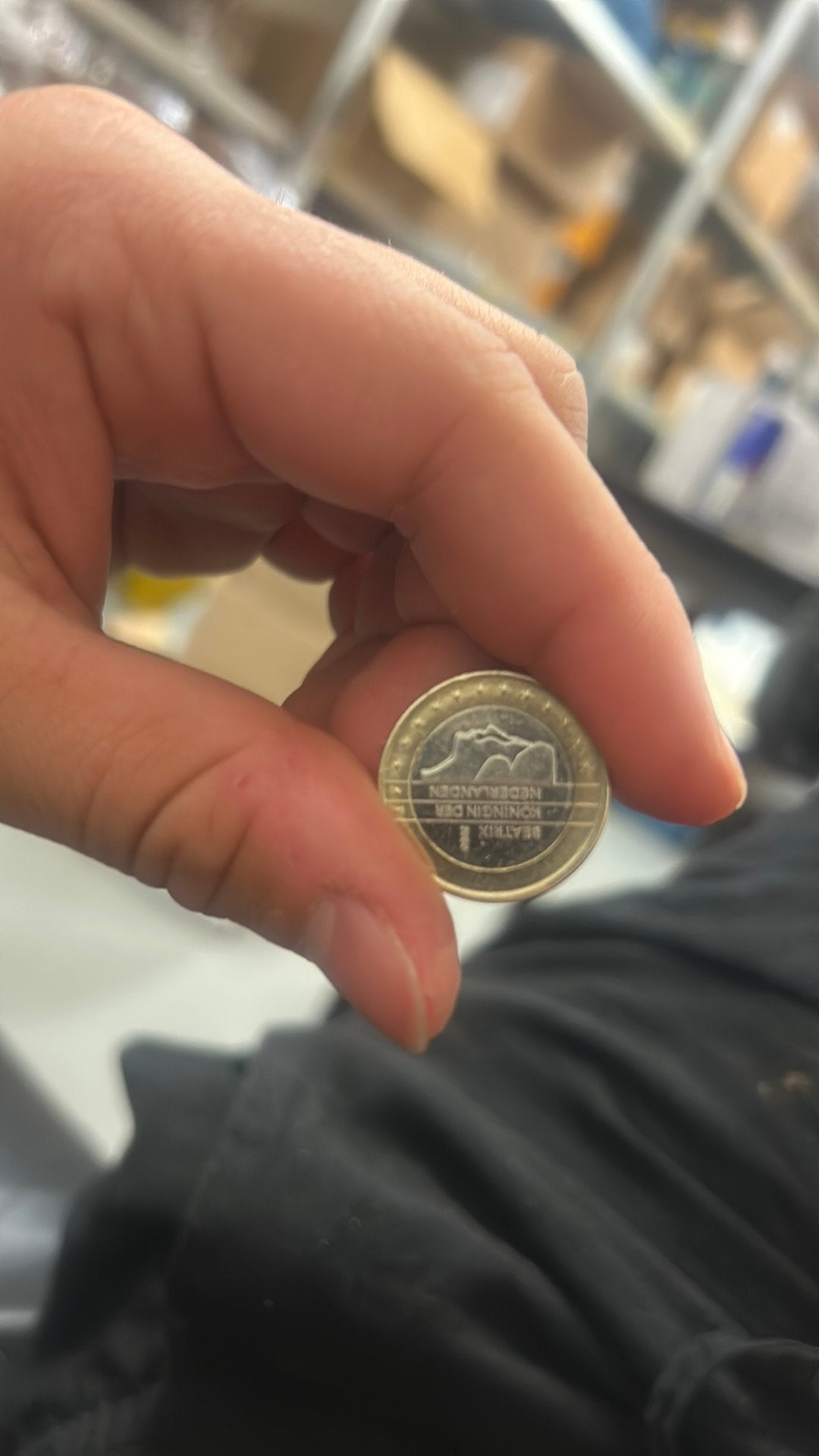 1€ munt  beatrix *ZELDZAAM*, Ophalen of Verzenden, Koningin Beatrix