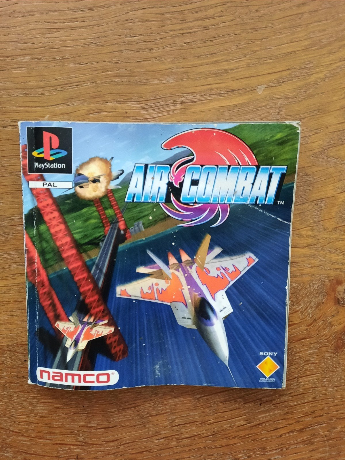 SONY PLAYSTATION Beschrijving/Boekje van AIR COMBAT!, Verzenden, Gebruikt, Overige typen, PlayStation 1