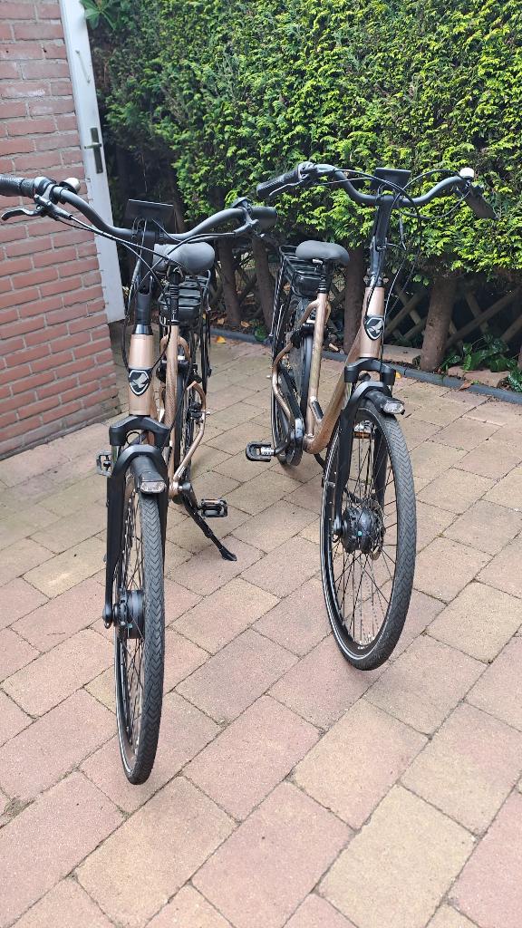 2x zeer goede Stella Livorno fietsen, Gebruikt, 51 tot 55 cm, 50 km per accu of meer, Ophalen