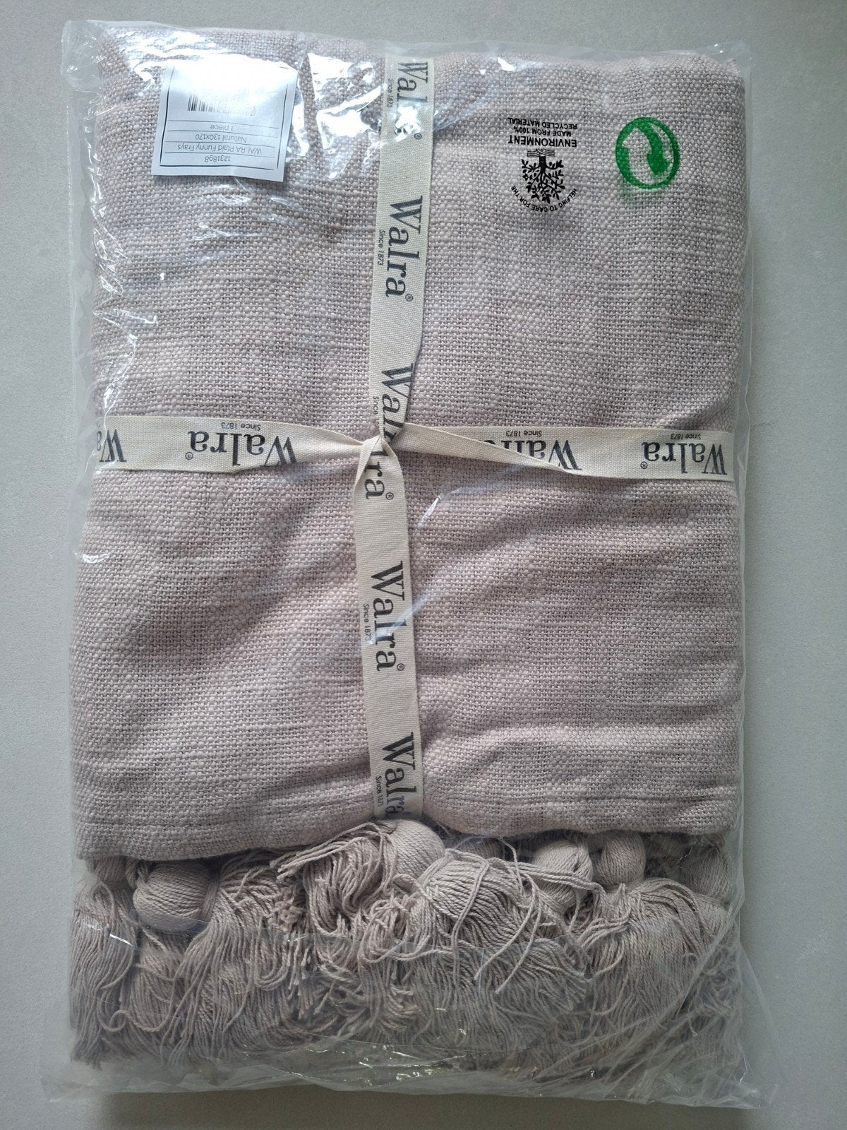 Walra Plaid Natural 130x170 - Nieuw, Ophalen of Verzenden