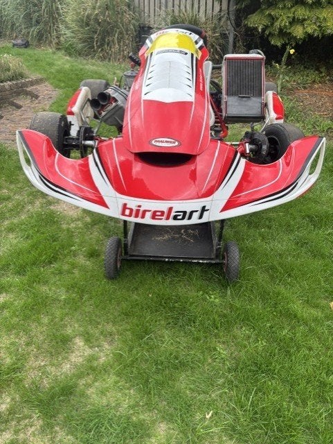 Birel Schakelkart met R1 Red Titan, Ophalen, Gebruikt, Kart