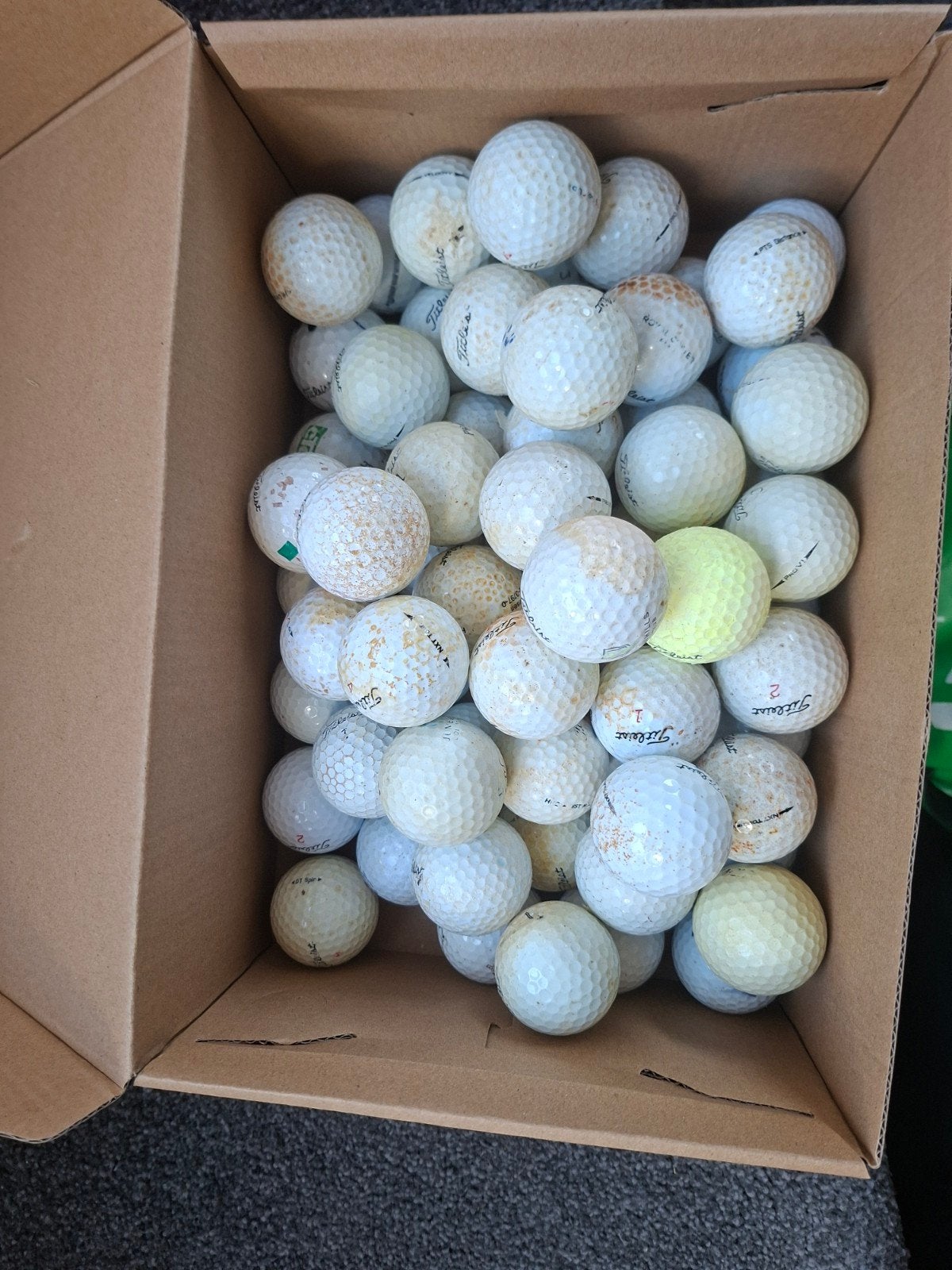 Gebruikte golfballen - Diverse merken en condities, Sport en Fitness, Ophalen of Verzenden, Gebruikt, Bal(len), Overige merken