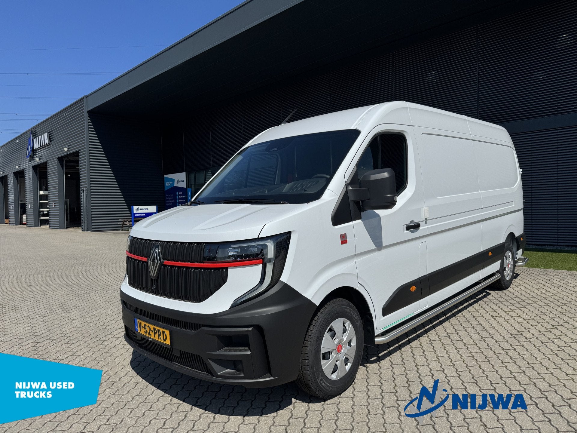 Renault Master E-Tech T35 L3H2 87 kWh Home Delivery + Carpla, Stof, 143 pk, Wit, 2 stoelen