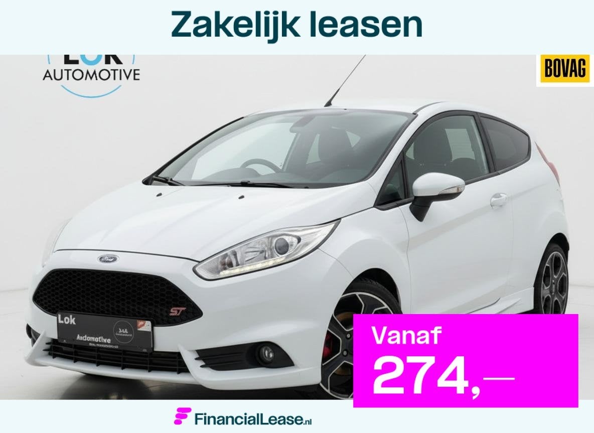 Ford Fiesta 1.6 ST200 LED|AIRCO|STOELVERW|200PK|LEDER, Voorwielaandrijving, 1596 cc, 1063 kg, Gebruikt
