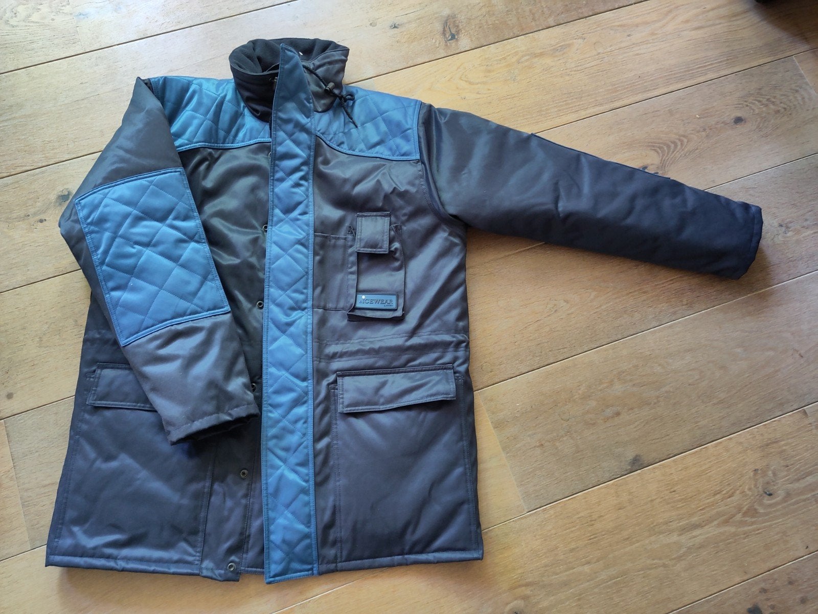 Icewear by Sioen Industrials winterjas, maat L, Ophalen, Maat 52/54 (L), Zwart, Icewear by Sioen