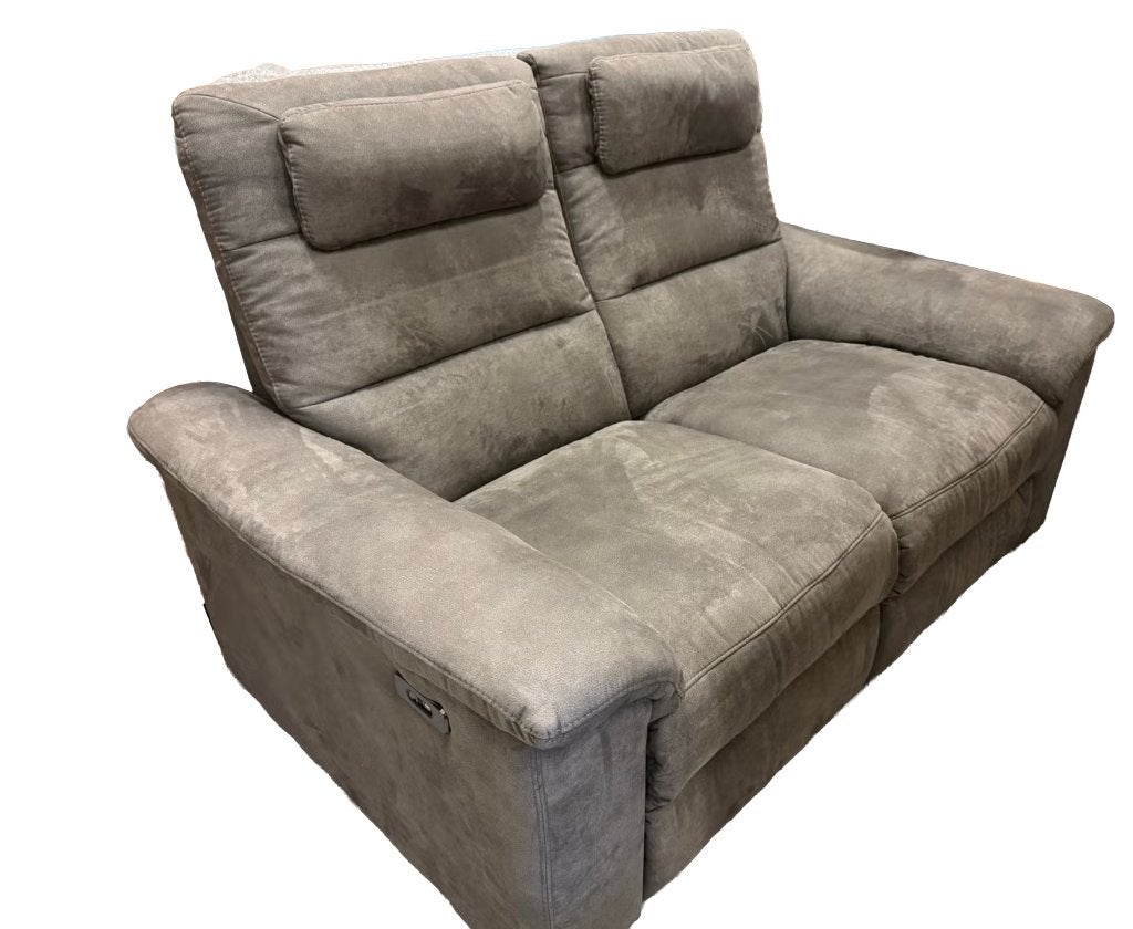 Seats and Sofas Tweepersoons bank met relaxfunctie en USB, Ophalen, 150 tot 200 cm, Tweepersoons, 75 tot 100 cm