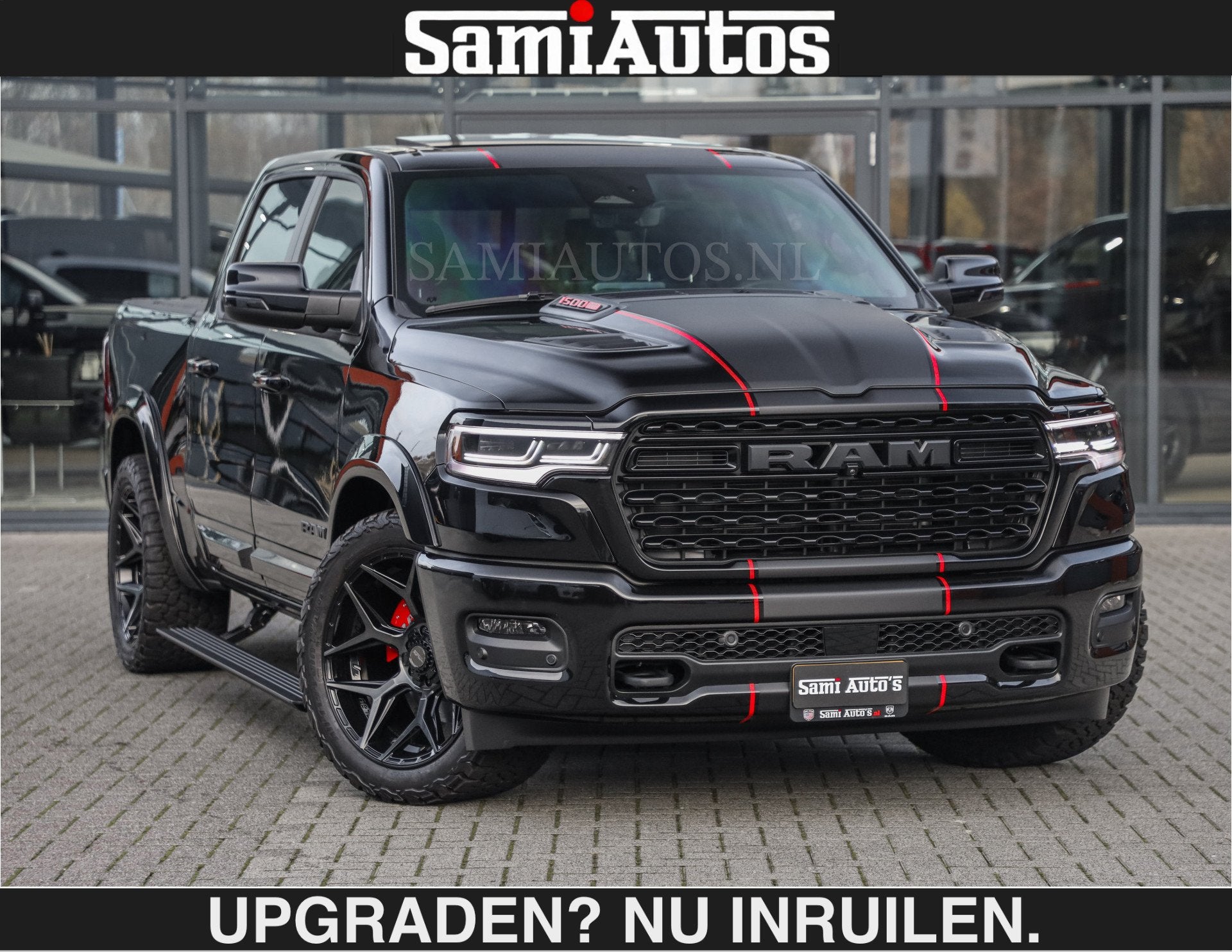 Dodge Ram LIMITED 5.7 V8 HEMI | €79950,- excl excl | MAXIM, Auto's, Automaat, Dealer onderhouden, 5654 cc, Met garantie (alle)