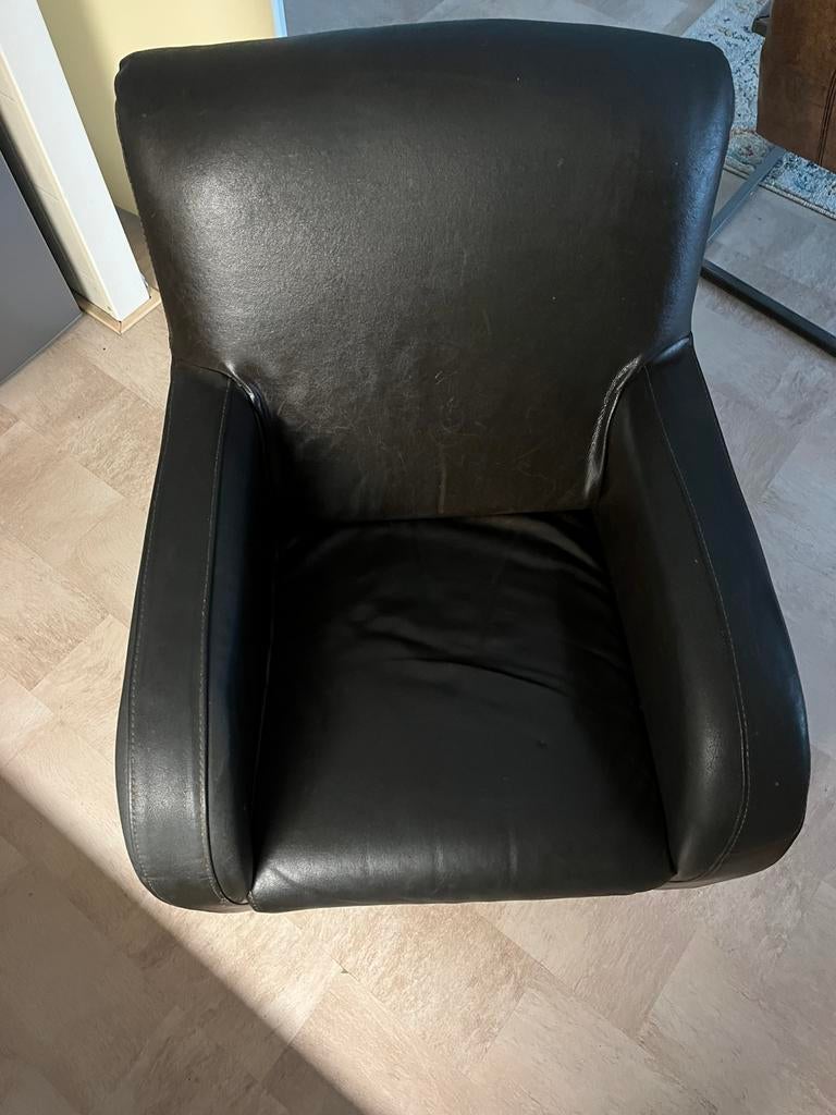 Fauteuil, Huis en Inrichting, Fauteuils, Ophalen, Overige materialen, Gebruikt, 75 tot 100 cm