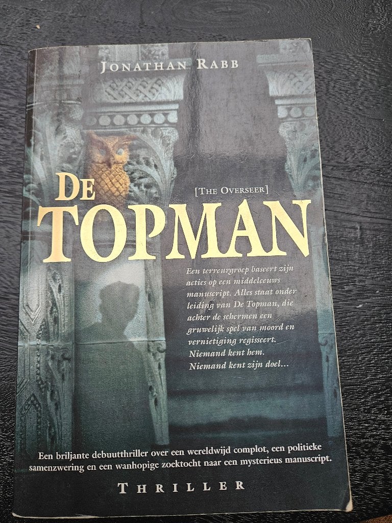 Jonathan Rob - de topman, Ophalen of Verzenden, Gelezen